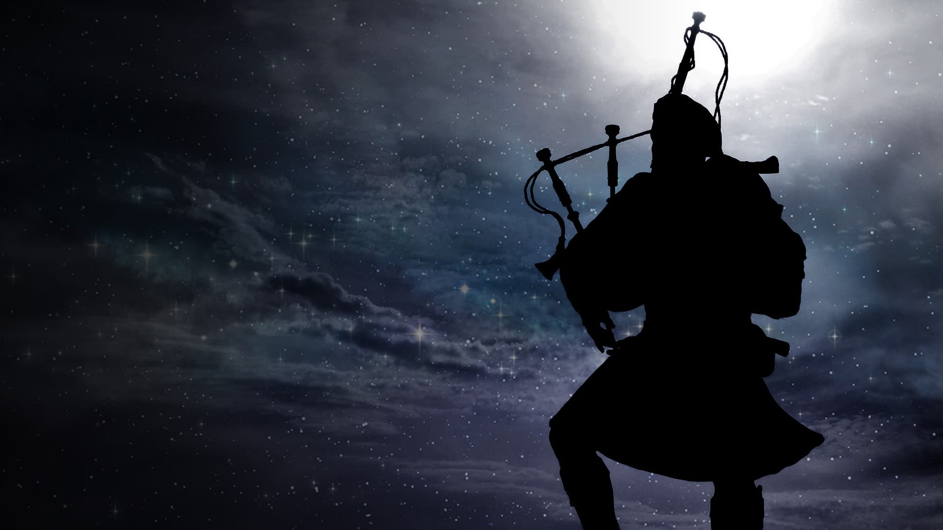 Над небом Шотландии