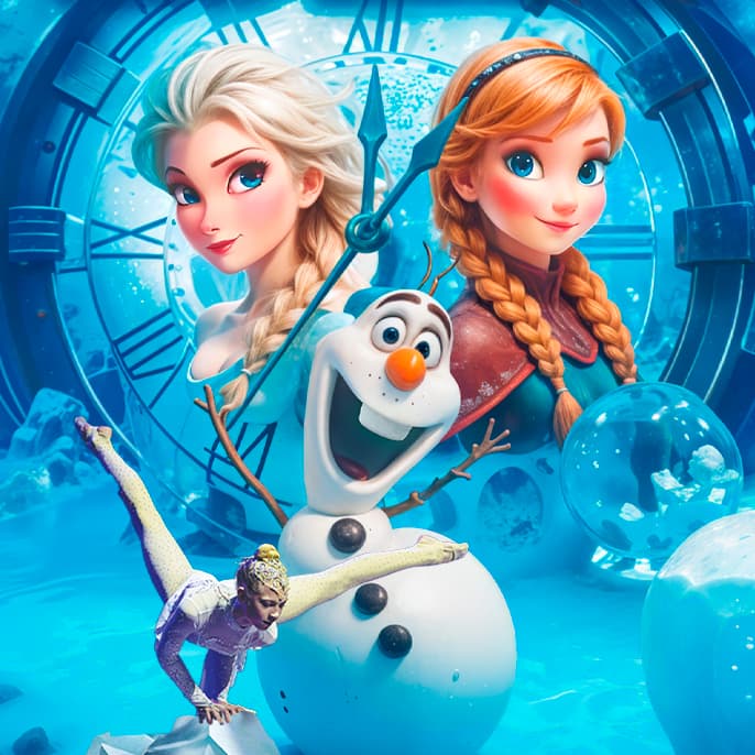 Шоу "Анна и Эльза". Часть-3.